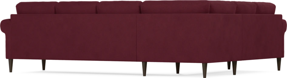 Eden - Hörnsoffa, 2+3-sits - Röd