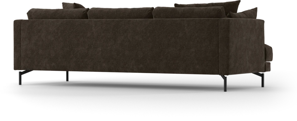 Harper - 4-sits soffa - Brun
