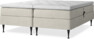 Delux Sense - Ställbar säng, dubbelsäng med bäddmadrass - Beige
