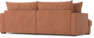 Mila - 2-sits soffa med schäslong XL höger - Orange