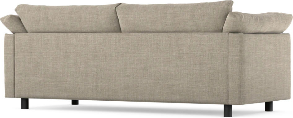 Cherrie - 2,5-sits soffa, hel dyna, fast klädsel - Beige