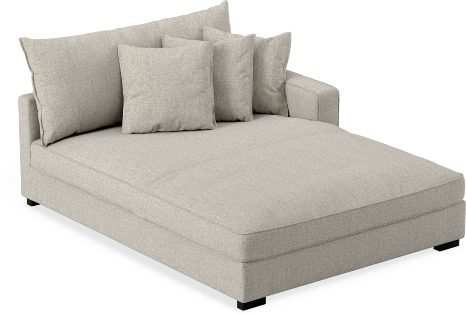 Rossi - Schäslong XL höger - Beige
