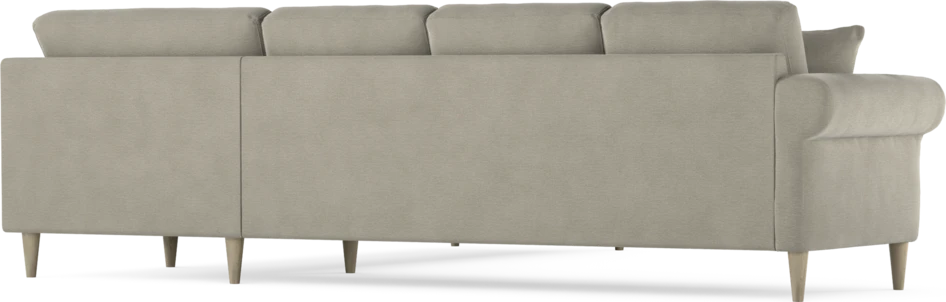 Eden - Hörnsoffa, 3+3-sits - Brun