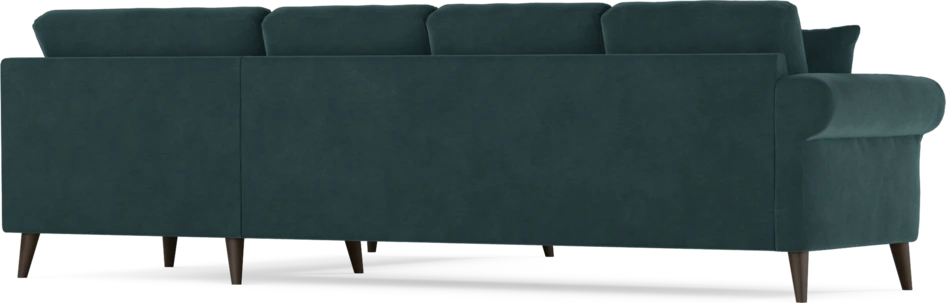 Eden - Hörnsoffa, 3+2-sits - Blå
