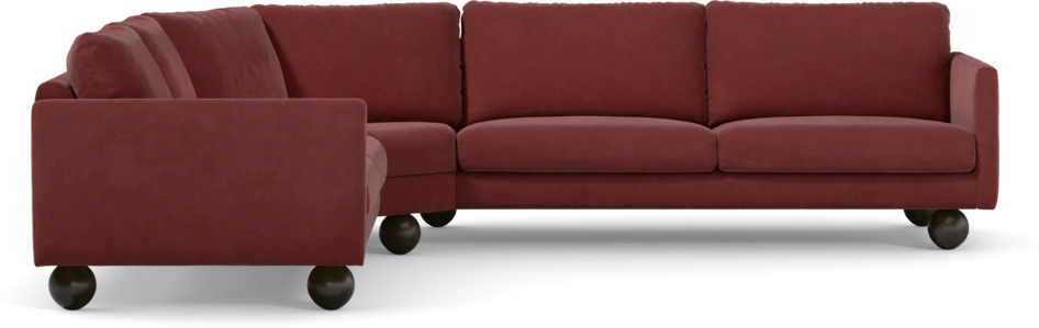 Madison Lux - Hörnsoffa 2+3-sits, hörn 2 - Rosa