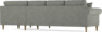Eden - Hörnsoffa, 3+1-sits - Grå
