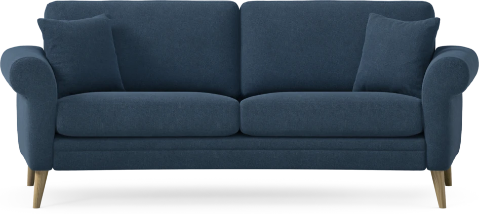 Eden - 2,5-sits soffa svängd - Blå