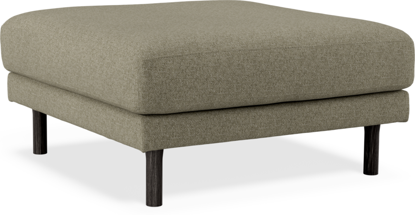 Willow - Fotpall, fast klädsel - Beige