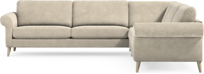 Bridge - Hörnsoffa, 3+3-sits - Beige