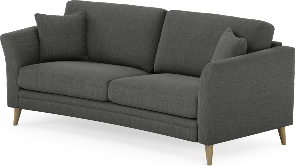 Eden - 2,5-sits soffa svängd - Grå