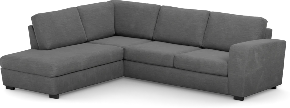 Friday - 2,5-sits soffa med divan vänster - Grå