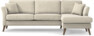 Eden - 2,5-sits soffa med schäslong - Beige