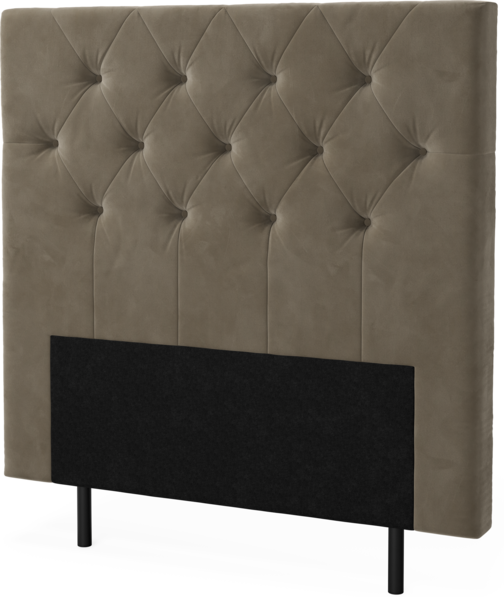 New York pikerad - Sänggavel, 90-210 cm - Brun