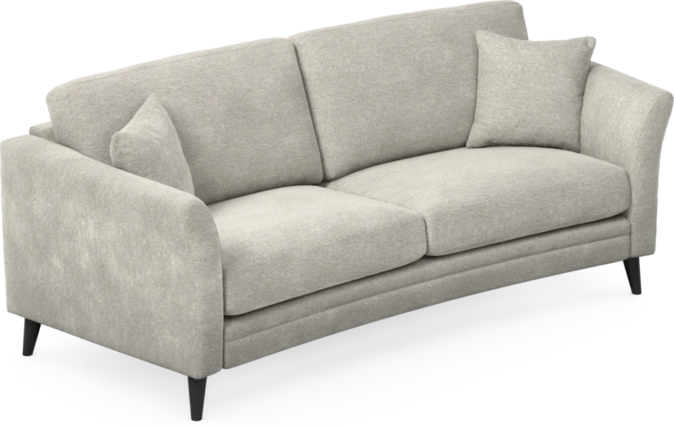Eden - 2,5-sits soffa svängd - Grå