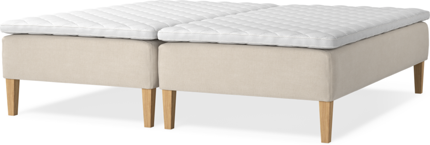 Delux Sense - Ramsäng, dubbelsäng med bäddmadrass