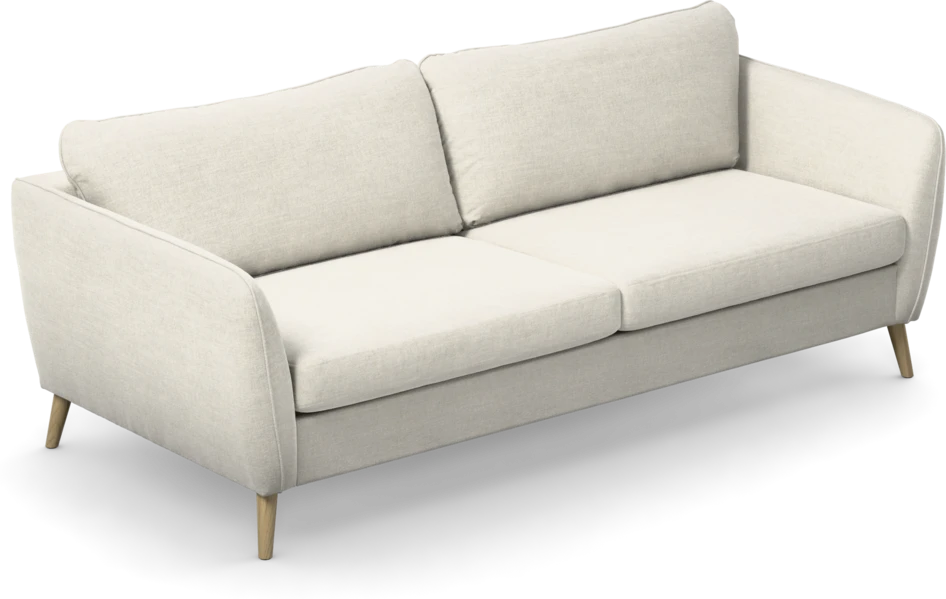 County - 2,5-sits soffa - Vit