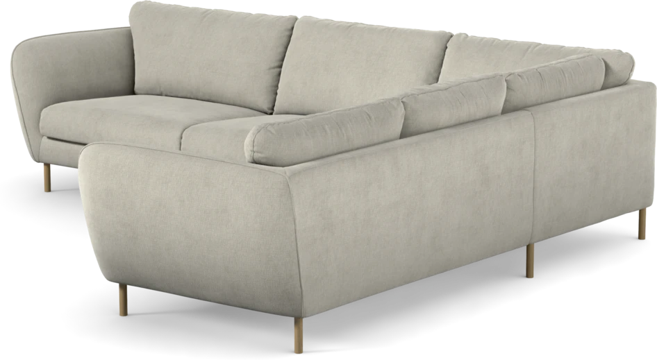 Madison Lux - Hörnsoffa 3+2-sits, hörn 1 - Grå