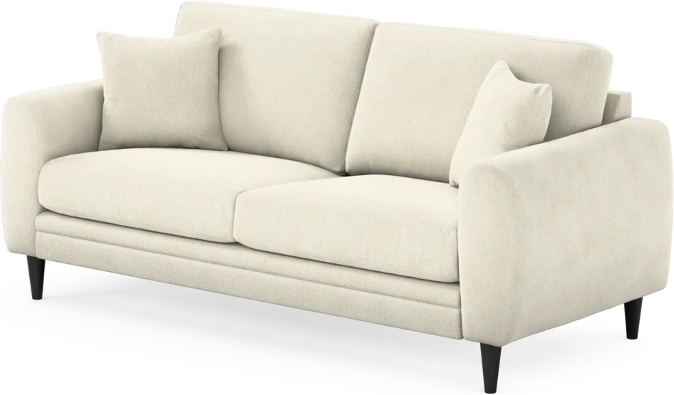 Eden - 2,5-sits soffa - Vit