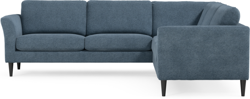 Bridge - Hörnsoffa, 2+2-sits - Blå