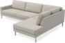 Sierra - 3-sits soffa med divan höger - Beige
