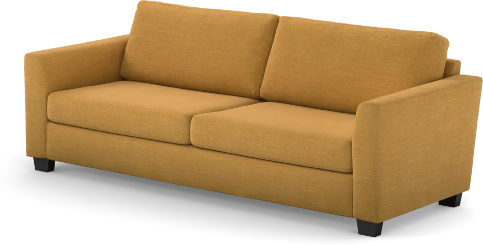 Friday - 3-sits soffa - Gul