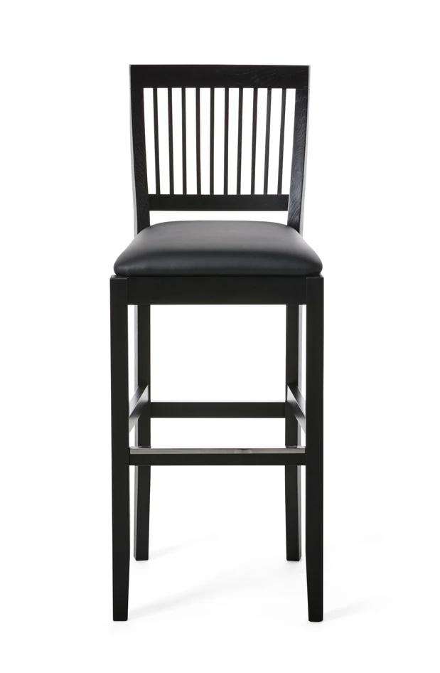 Läckö - Barstol, Sh 72 cm - Svart