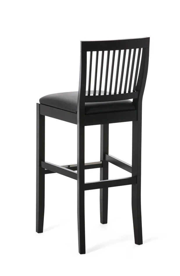 Läckö - Barstol, Sh 72 cm - Svart