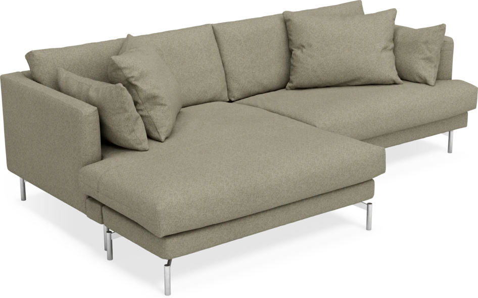 Harper - 4-sits med schäslong XL vänster - Beige