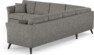 Eden - Hörnsoffa 3+3 - Grå