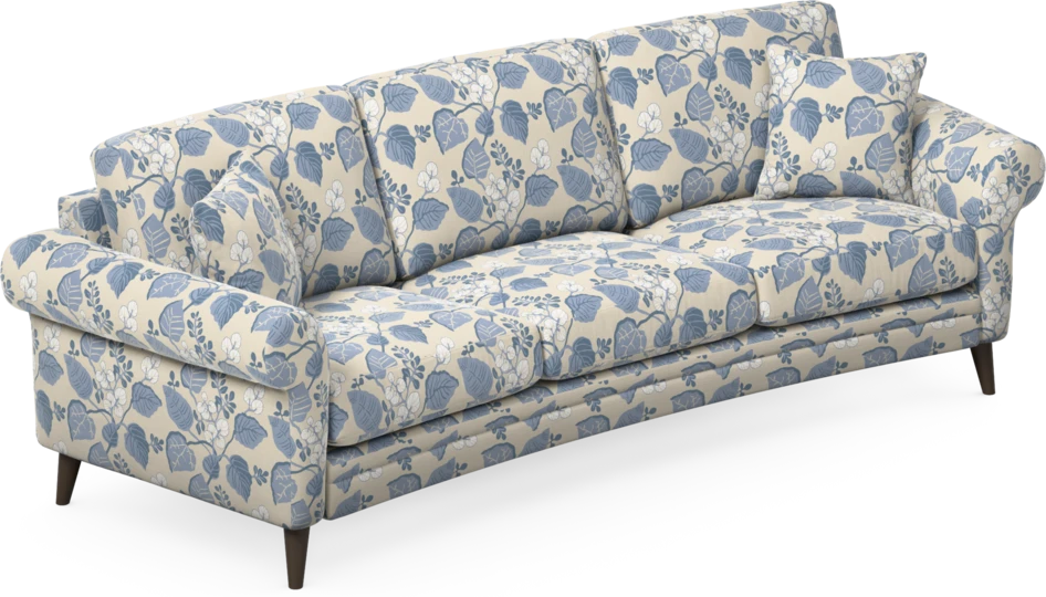 Eden - 3-sits soffa svängd - Flerfärgad