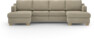Friday - 2-sits soffa med två schäslonger - Beige