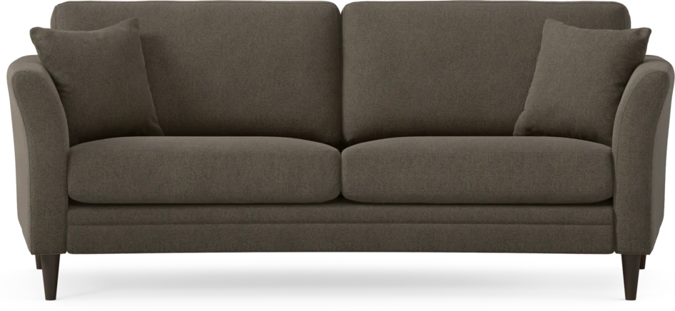 Eden - 2,5-sits soffa svängd - Brun