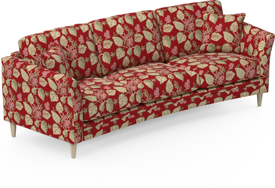 Eden - 3-sits soffa svängd - Flerfärgad