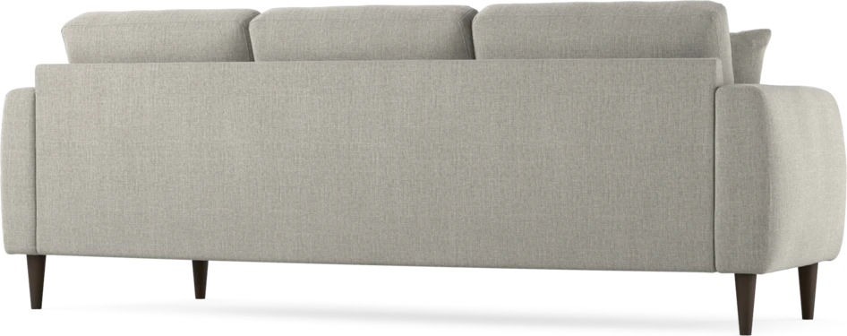 Eden - 3-sits soffa svängd - Grå