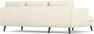 Madison - 2-sits soffa med schäslong vänster - Vit