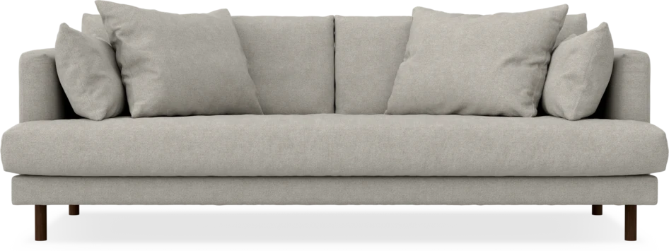 Harper - 3-sits soffa, hel dyna - Beige