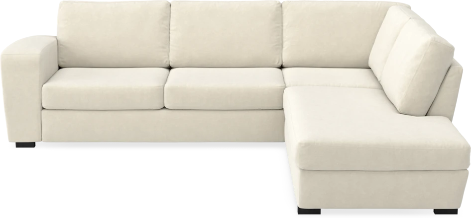 Friday - 2,5-sits soffa med divan höger - Beige