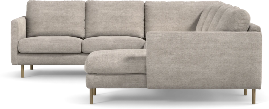 Madison Lux - Hörnsoffa med schäslong höger - Beige