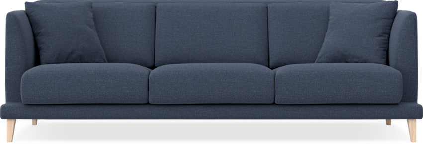 Macy Lux - 3-sits soffa XL - Blå