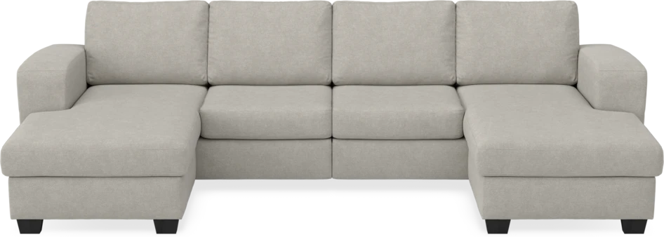 Friday - 2-sits soffa med två schäslonger - Beige