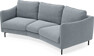 Madison - 3-sits soffa svängd, 70 cm - Blå