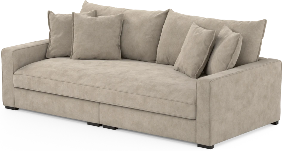 Rossi - 3-sits soffa, hel dyna - Beige