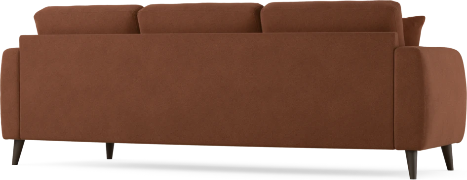 Eden - 3-sits soffa svängd - Orange