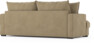 Mila - 3-sits soffa, hel dyna - Beige
