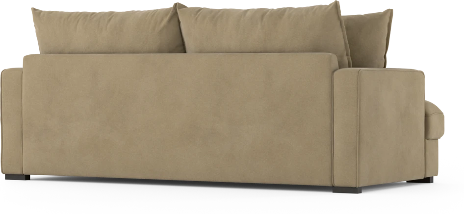 Mila - 3-sits soffa, hel dyna - Beige