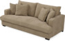 Mila - 3-sits soffa, hel dyna - Beige