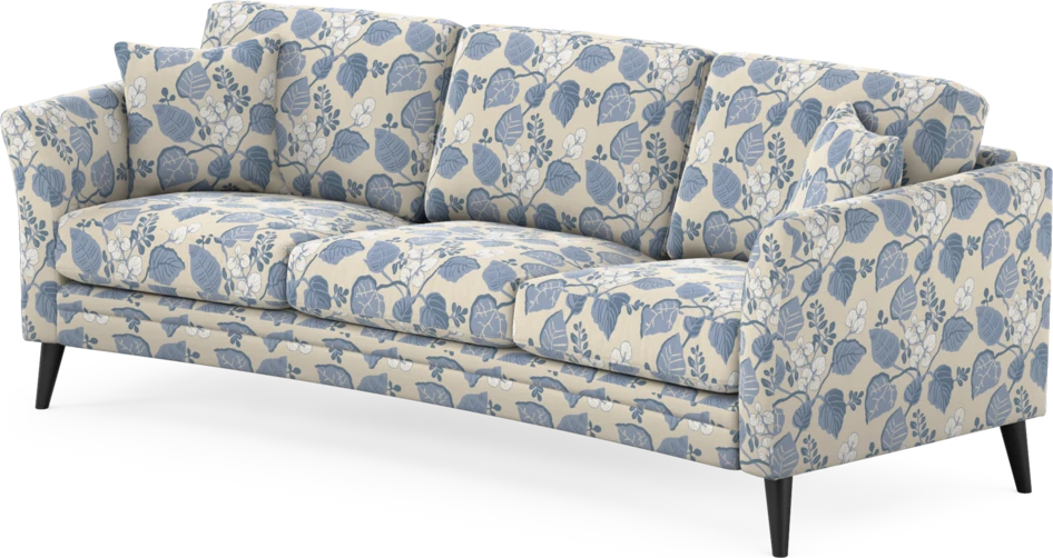 Eden - 3-sits soffa svängd - Flerfärgad