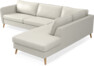 County - 2,5-sits soffa med divan höger - Vit