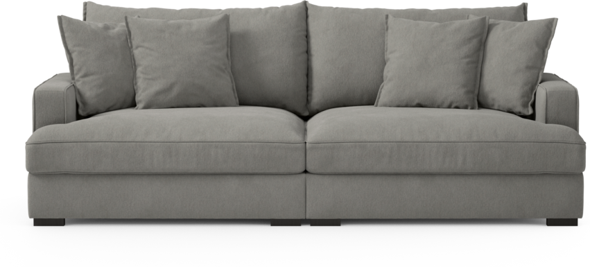 Rossi - 3-sits soffa - Grå