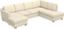 Friday - 3-sits soffa med schäslong vänster och divan höger - Beige